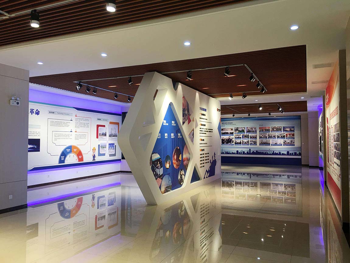 国家能源集团企业文化墙展厅设计(图3)
