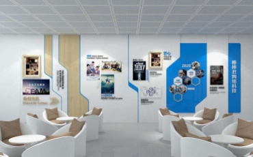 科技公司文化墙设计