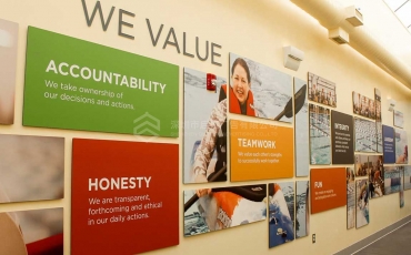 广州公司员工文化墙内容都有哪些