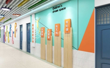 校园文化墙：美丽艺术的见证