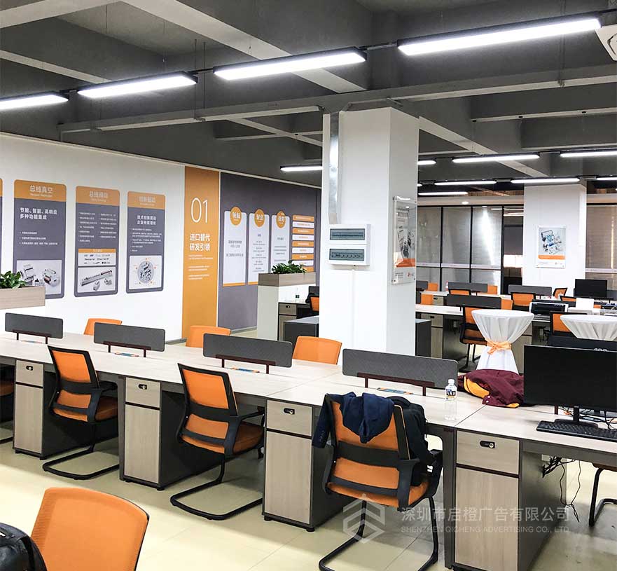广州亿太诺文化墙落地展示(图3)